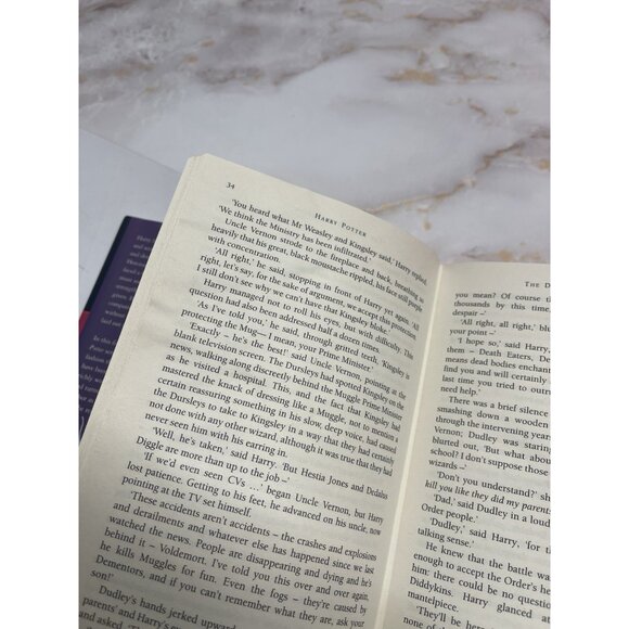 Harry Potter and the Deathly Hallows J.K. Rowling First UK Edition 2007 - Picture 14 of 16